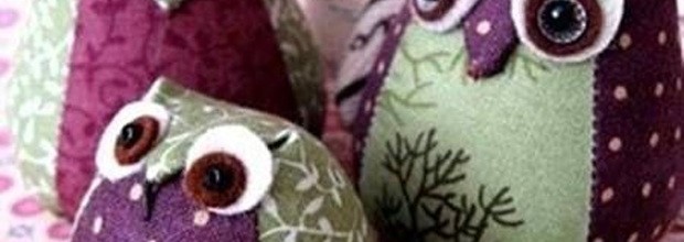 Adorable and Easy DIY Fabric Owls